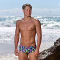 Pánské plavecké boxerky Funky Trunks Sidewinder Trunks pine gap 3