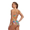 Dámské jednodílné plavky Funkita Diamond Back One Piece five serves 3