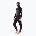 Dámský neopren Rip Curl Flashbomb 6/4mm Hooded Chest Zip Steamer black 3
