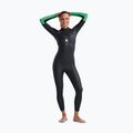 Dámská triatlonová neoprenová kombinéza 2XU Propel Openwater black/bright green 3
