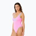 Jednodílné plavky Rip Curl Surf Puff light pink 5