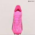 Kopačky PUMA Ultra Ultimate MxSG jedovatě růžová/puma bílá/puma černá 9