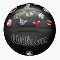 Basketbalový míč Wilson NBA All Team Premiere black velikost  7 4