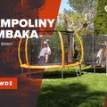 HUMBAKA Eco 244 cm černá ECO-8' Trampolíny 28