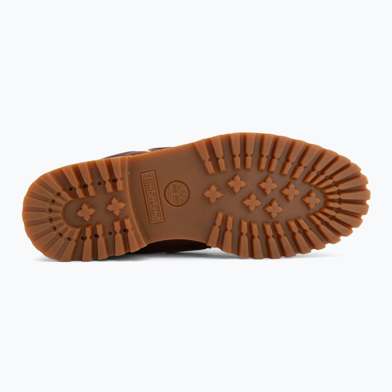 Pánské boty Timberland Authentics 3 Eye Classic burgundy 4