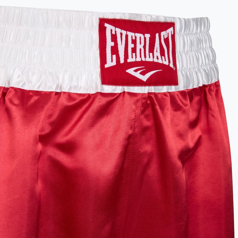 Pánské tréninkové šortky Everlast Trunks Pro red/white 3