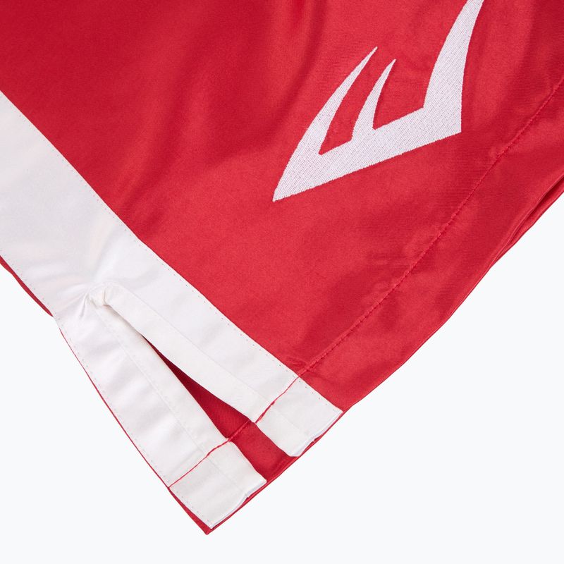 Pánské tréninkové šortky Everlast Trunks Pro red/white 4
