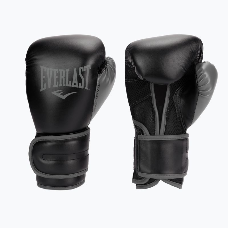 Pánské boxerské rukavice EVERLAST Powerlock Pu černé EV2200 BLK-10 oz.