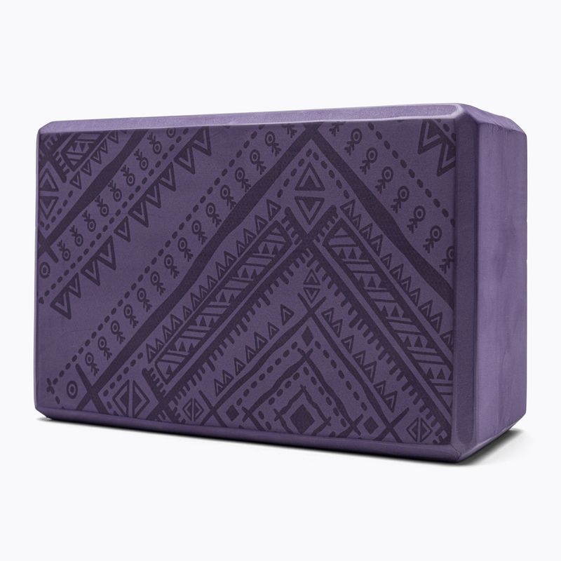 Blok na jógu Gaiam fialový 63682 3
