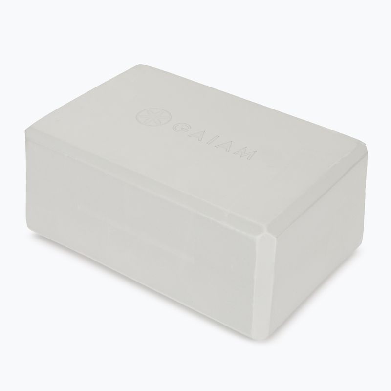 Jógový blok Gaiam Yoga sustained grey