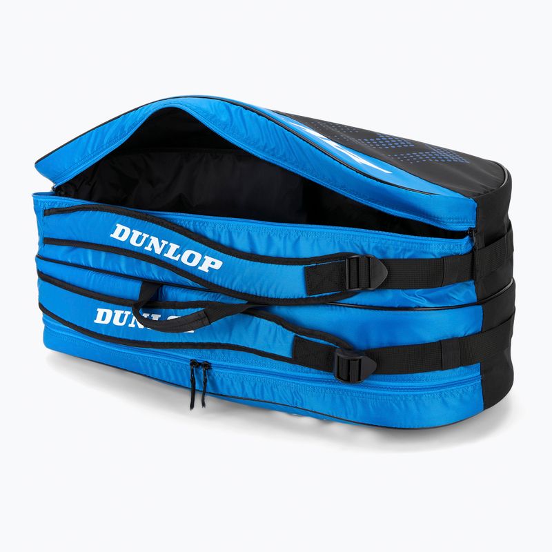 Tenisová taška Dunlop FX-Club 10 RKT black/blue 7