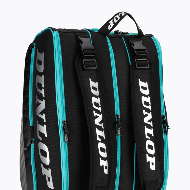 Taška na padel Dunlop Padel Elite black/petrol 8