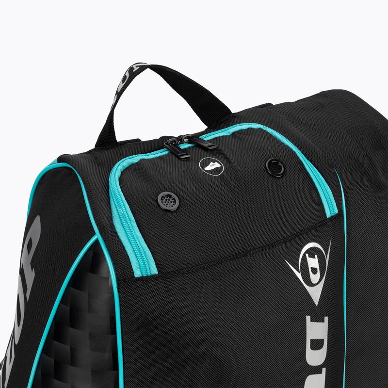 Taška na padel Dunlop Padel Elite black/petrol 10