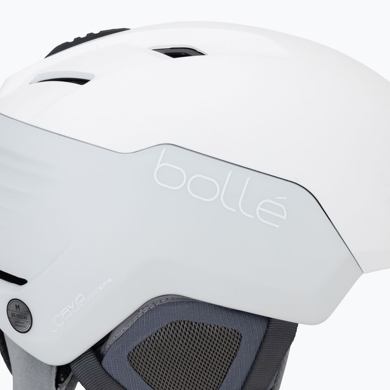 Lyžařská helma  Bollé Ryft Pure white matte 9