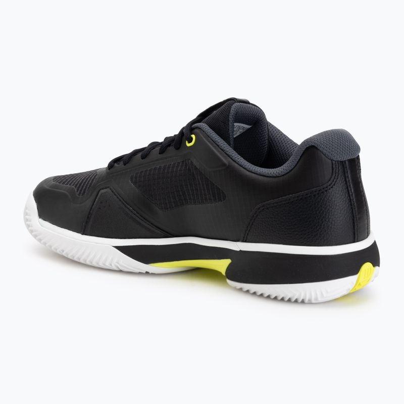Pánské tenisové boty Wilson Rush Lite 5 Clay black/white/safety yellow 3