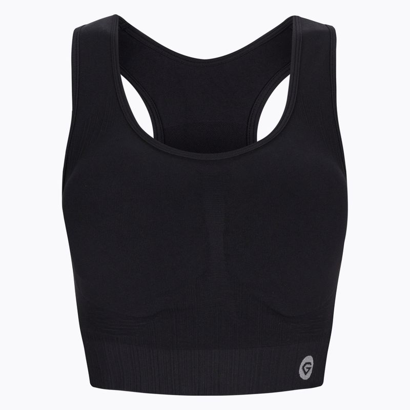 Fitness podprsenka Gym Glamour push up černá 319 4