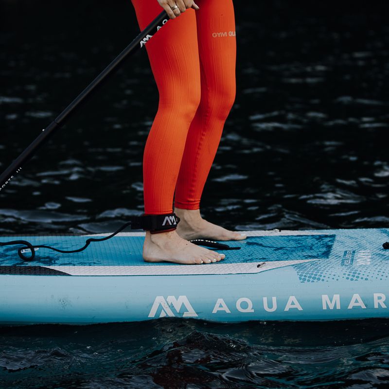 Dámské legíny Gym Glamour push up oranžové 369 3