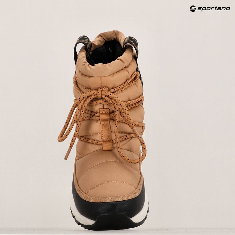 Dámské sněhule The North Face Thermoball Lace Up WP almond butter / black 15