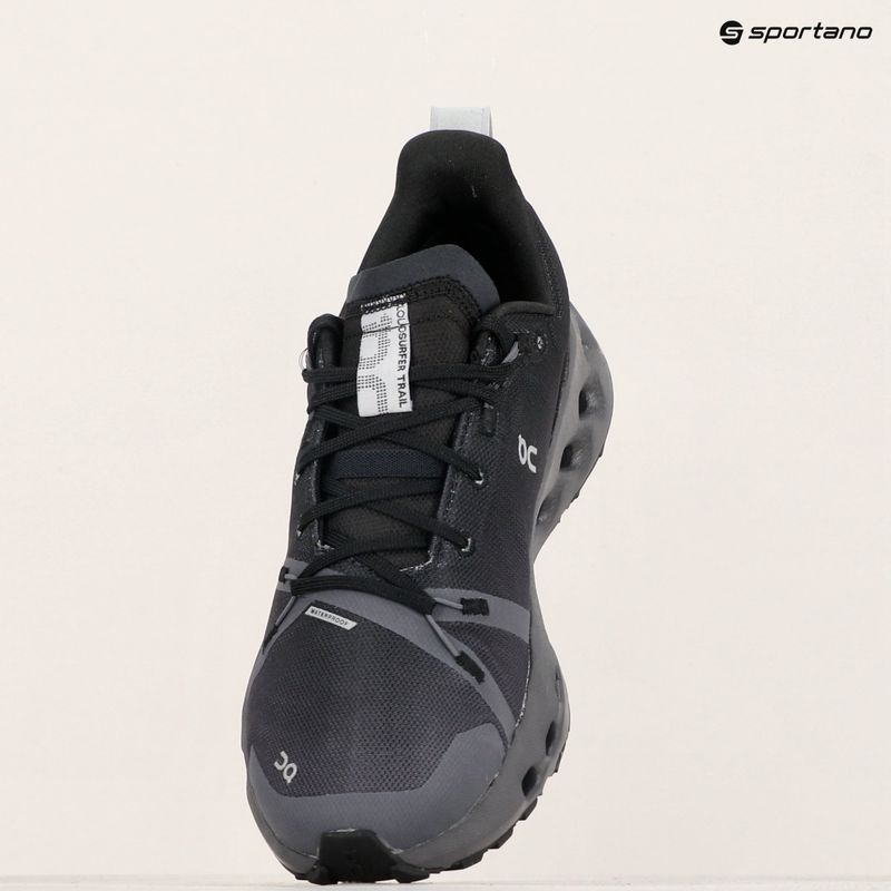 Dámské běžecké boty On Cloudsurfer Trail Waterproof black/eclipse 15