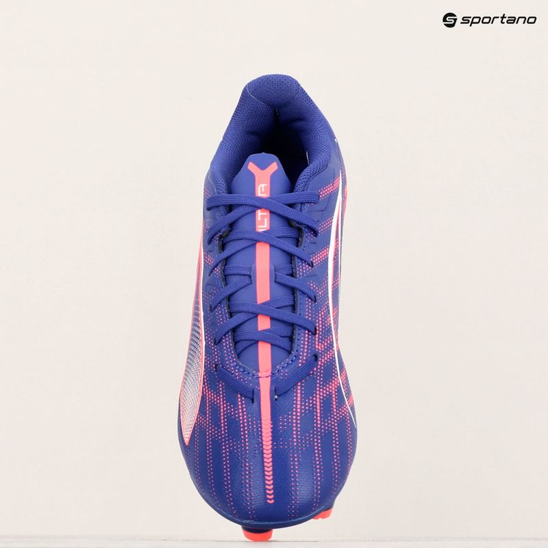 Kopačky PUMA Ultra 5 Play FG/AG lapis lazuli/puma white/sunset gloe 9