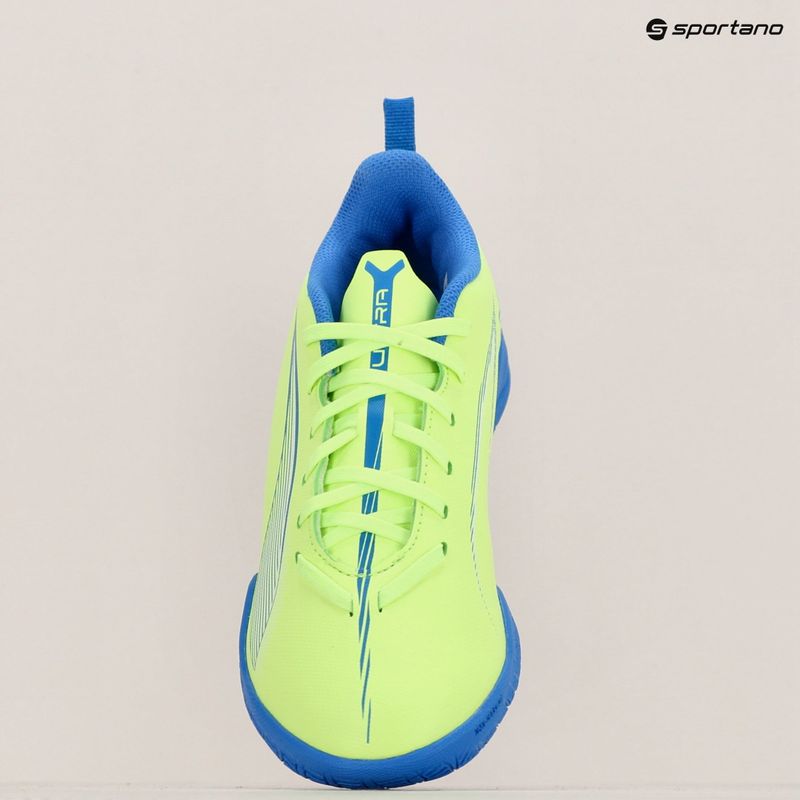 Dětské kopačky PUMA Ultra 5 Play IT Jr fizzy apple/puma white 10