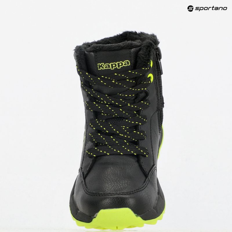Dětské boty Kappa Grane black/lime 9