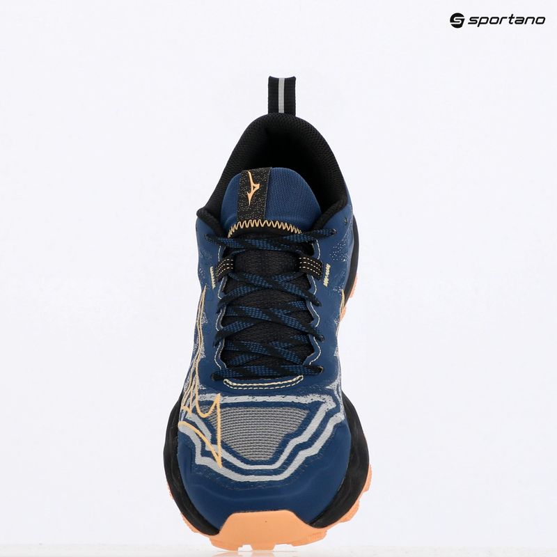 Dámské běžecké boty Mizuno Wave Daichi 8 estate blue/apricot ice/black 9