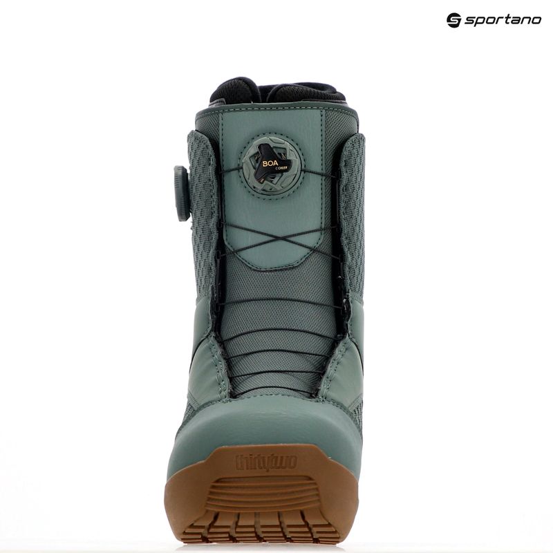 Pánské snowboardové boty ThirtyTwo Stw Double Boa '24 green/gum 7