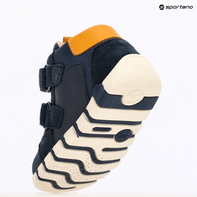 Dětské boty Geox Iupidoo navy / ochre 10