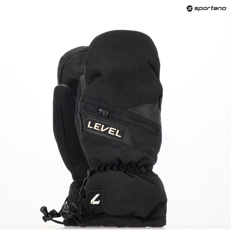 Lyžařské rukavice Level Switchback Mitt black 8