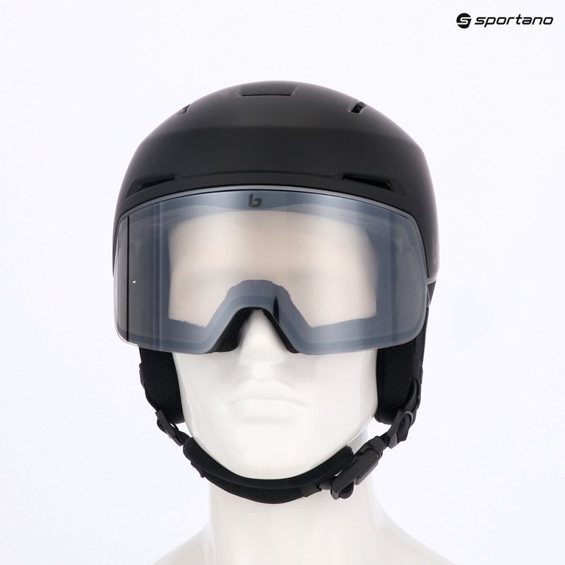 Lyžařská helma Bollé X-Fusion black/steal matte/photochromic gun 8