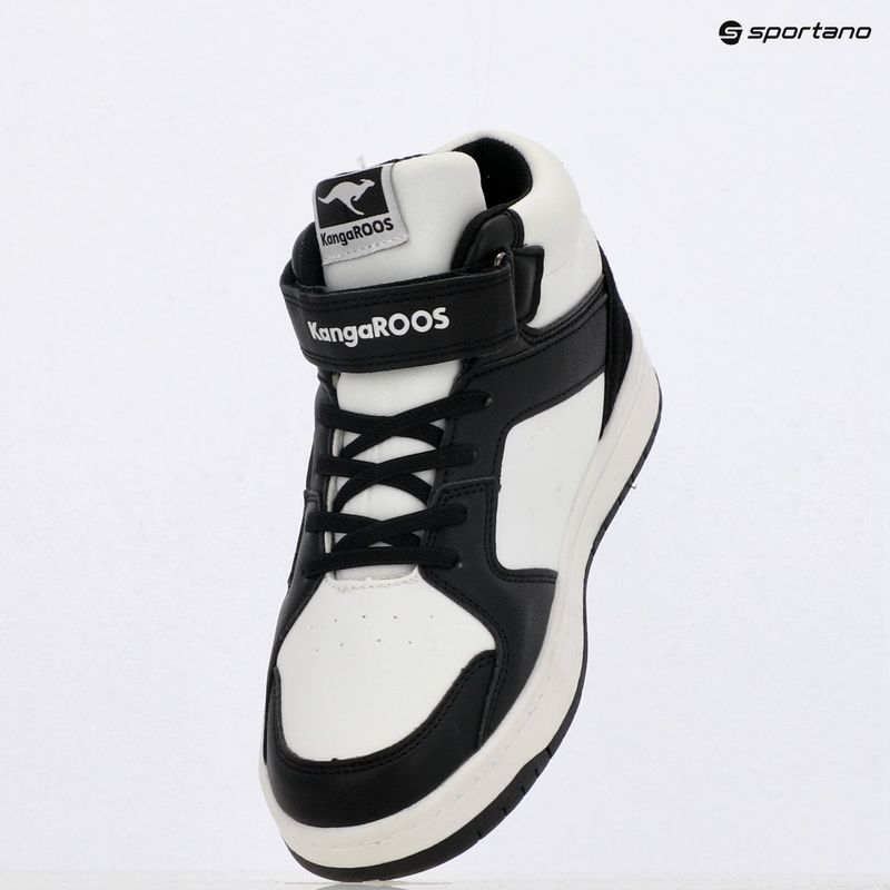 Dětské boty KangaROOS K-CP Hogan EV jet black/white 9