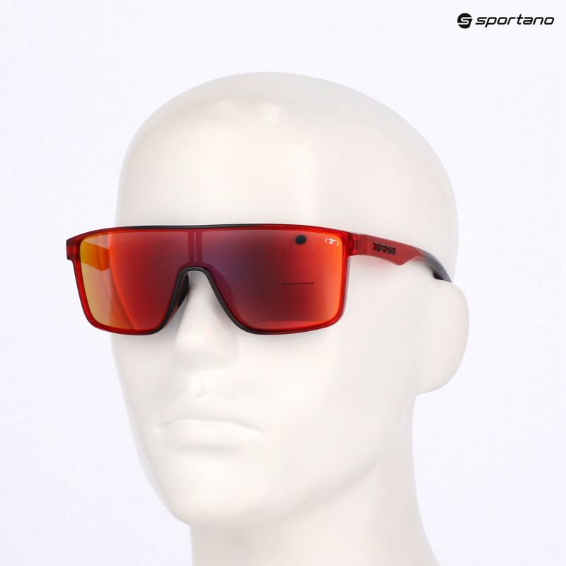 Sluneční brýle Tifosi Sanctum crystal red fade/smoke red 6
