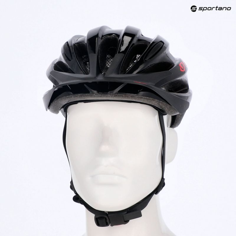 Cyklistická přilba Giro Revel black bright red 9