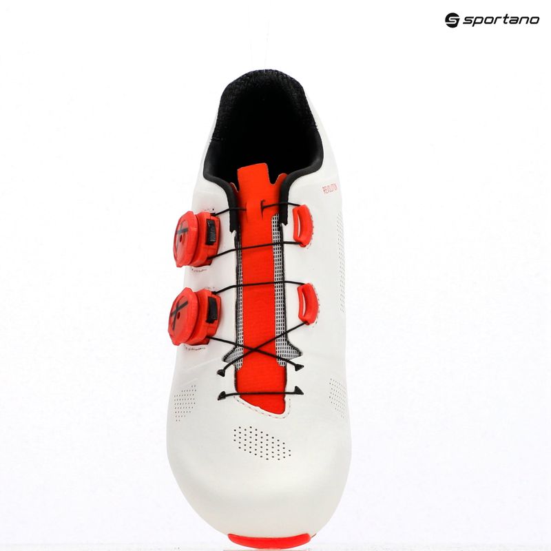 Pánské cyklistické tretry Northwave Revolution white/red fluo 9