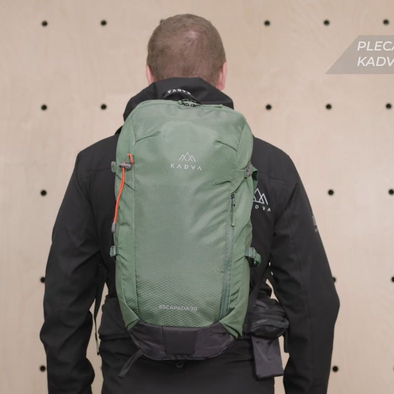 Turistický batoh KADVA Escapada 30 l černý 32