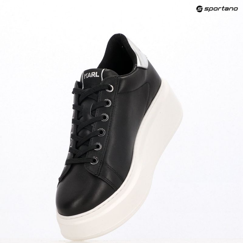 Dámské boty KARL LAGERFELD Anakapri Nft black leather 9