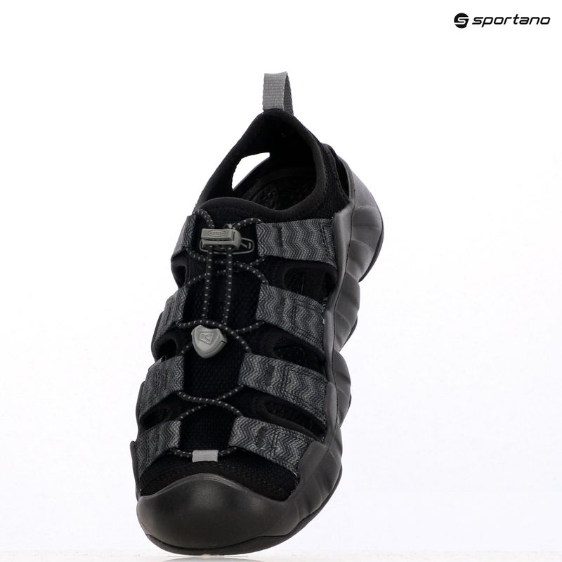 Pánské sandály KEEN Hyperport H2 black/steel grey 9