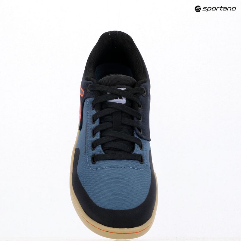 Pánské cyklistické boty na platformové pedály adidas FIVE TEN Freerider Pro Canvas wonder steel/legend ink 17
