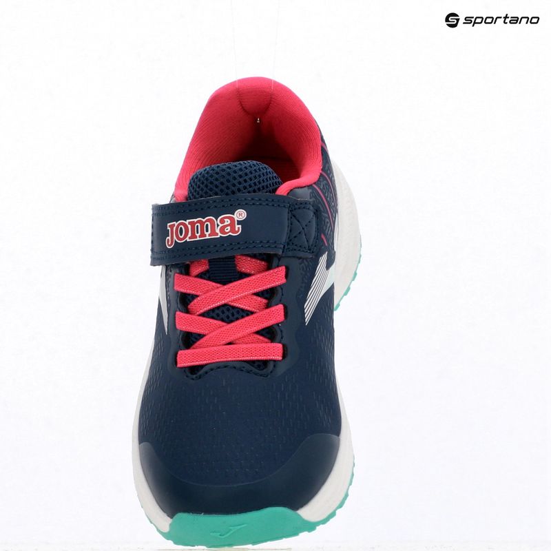 Dětské běžecké boty Joma Victory Jr navy blue / fuchsia 9