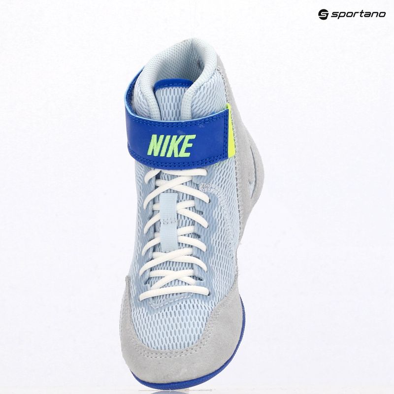 Dětské zápasnické boty Nike Speedsweep VIII GS blue tint/hyper royal/lime blast/white 9