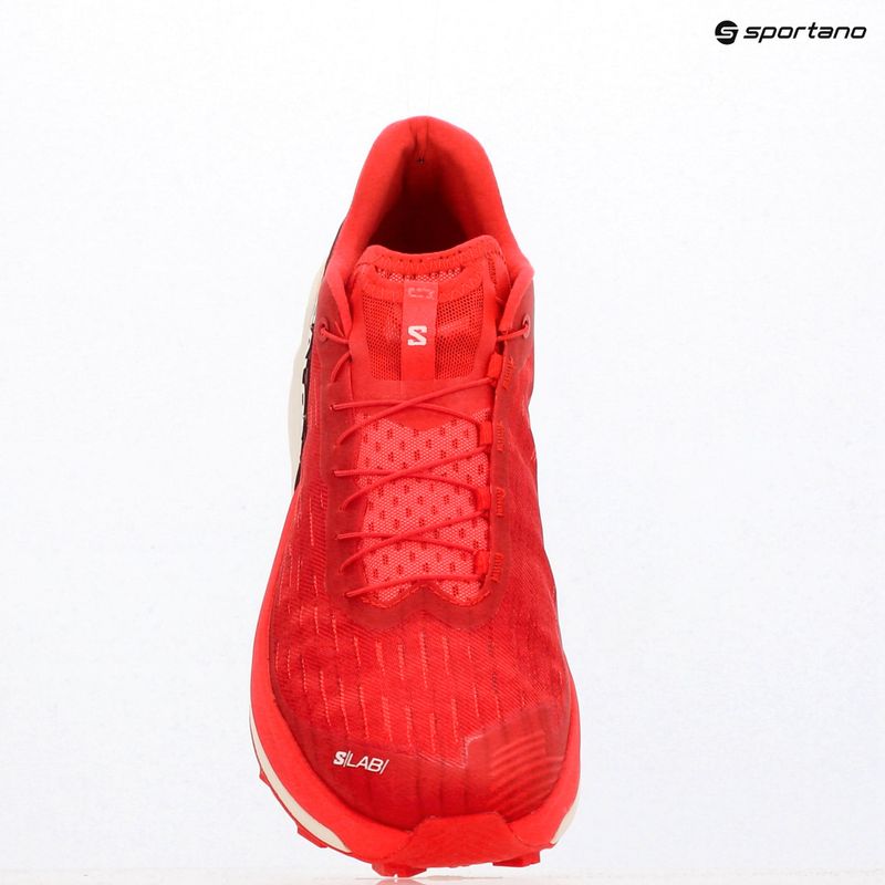 Běžecké boty Salomon S/Lab Pulsar 4 fiery red/vanilla ice/andorra 9
