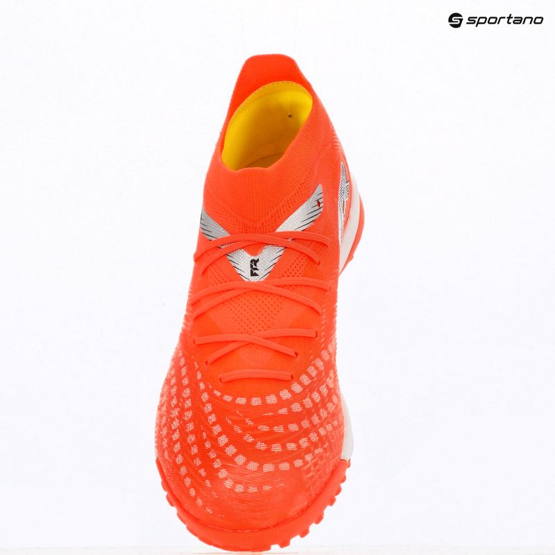 Kopačky PUMA Future 9 Match TT glowing red/puma white/puma black/puma silver 9