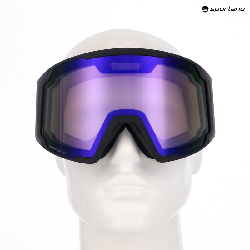Lyžařské brýle HEAD Neves Sunscreen black/blue 13