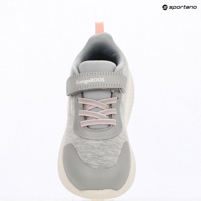 Dětské boty KangaROOS K-RDI Cushies EV vapor grey/frost pink 9