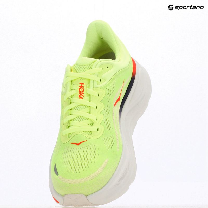 Pánské běžecké boty HOKA Bondi 9 Wide neon yuzu/sunlight 10