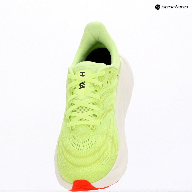 Pánské běžecké boty HOKA Arahi 8 neon yuzu/neon flame 10
