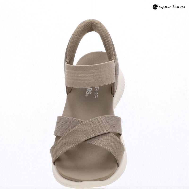 Sandały damskie SKECHERS Ultra Flex 3.0 Never Better taupe 3
