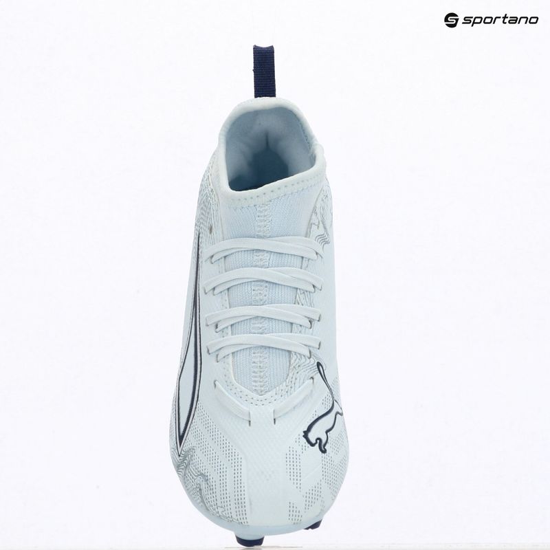 Dětské kopačky PUMA Ultra 6 Match FG/AG Jr icy blue/puma white/blue jewel 9