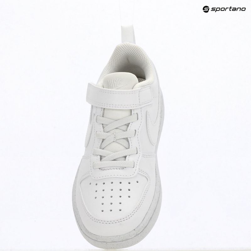 Dětské boty Nike Court Borough Low Recraft white/white/white 9